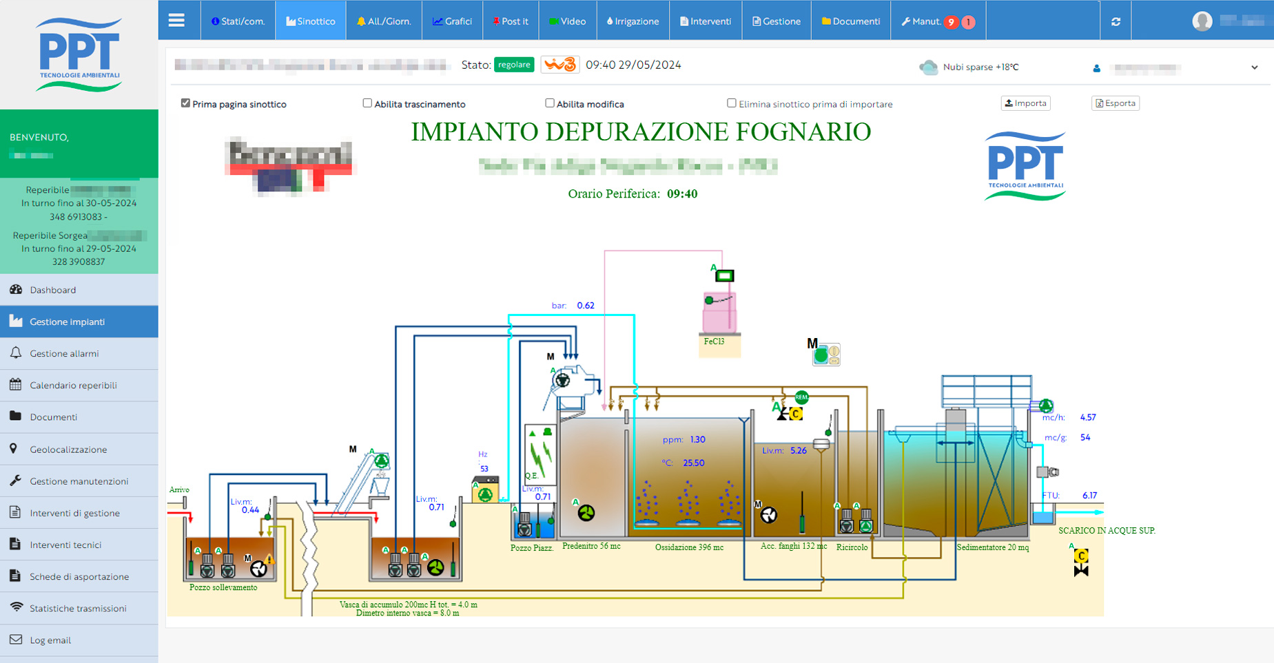 Controllo remoto dell’impianto con PPT Portal 3.0
